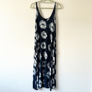 The Back Summer Dress Sleeveless Midi Slip Dress